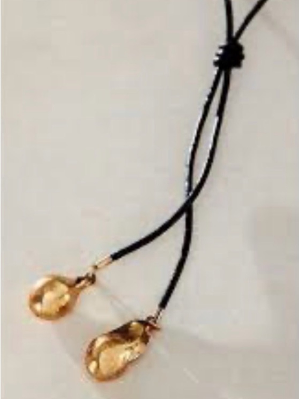 Free People Laken Corded Lariat Necklace NWT